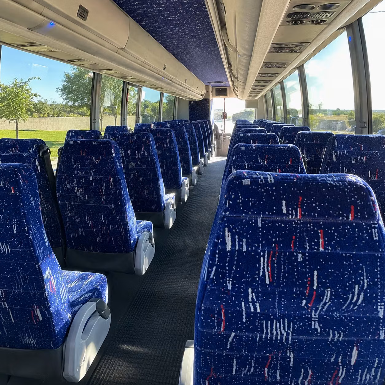 long distance military and government charter bus rentals departing wentzville