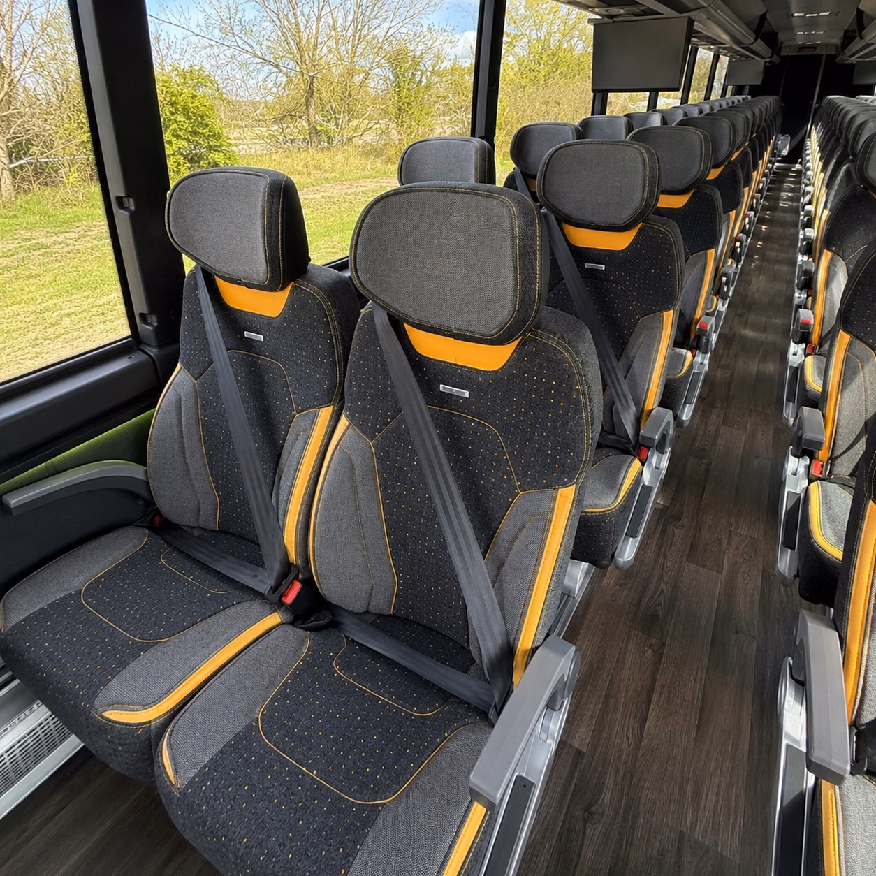 wentzville charter bus interior